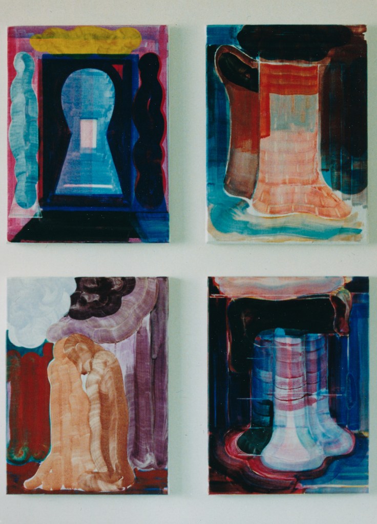 Johan Zevenbergen, Zonder titel: nr. 1-4, 1995.